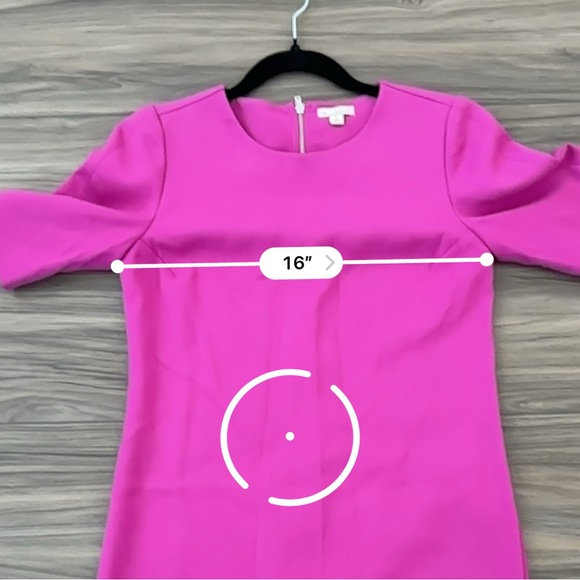 GAP Pink Mini Dress Short Sleeve Crew Neck - Picture 5 of 5